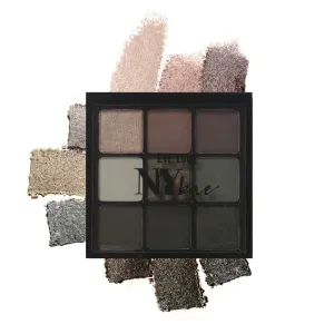 METREY Love Eyeshadow Palette - Smokey Show, 9-in-1 Palette, Matte & Shimmer, Intense Pigmentation, Easily Blendable, Long Lasting, Smooth Finish, 9 g