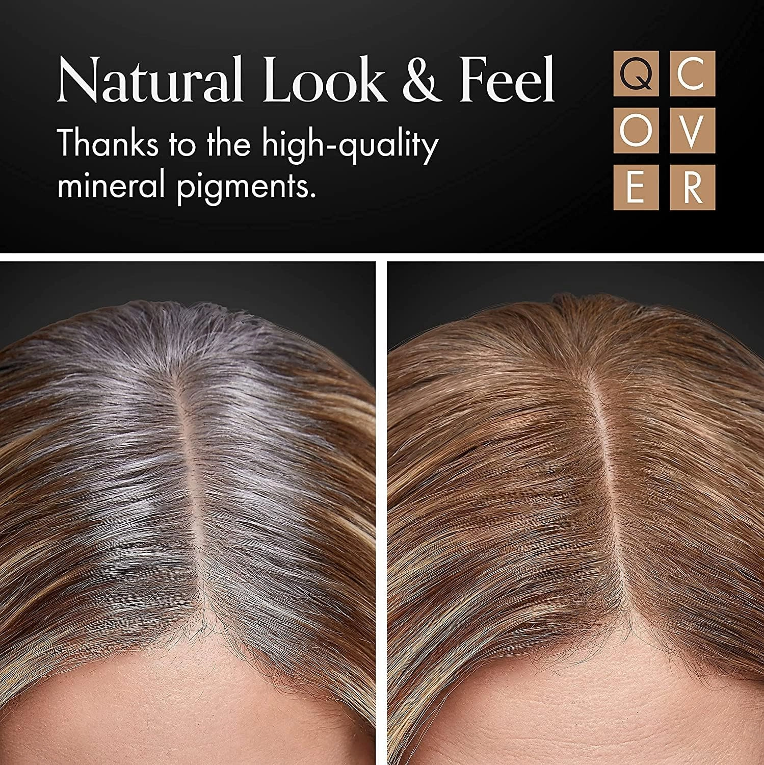 Michel Mercier Hair Root Touch Up Spray with Unique Applicator, Protects Hairline and Scalp Health, Fast and Easy Grey Hair Cover Up Concealer for Women and Men (Beige Blonde)