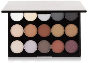 Minah Collection 15-Shades Eye Shadow Palette with Mirror