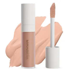 Mirabella Invincible For All Perfecting Under Eye Concealer Full Coverage - Hydrating Makeup Concealer for Dark Circles, Fine Lines & Wrinkles w/Hyaluronic Acid - Light L110