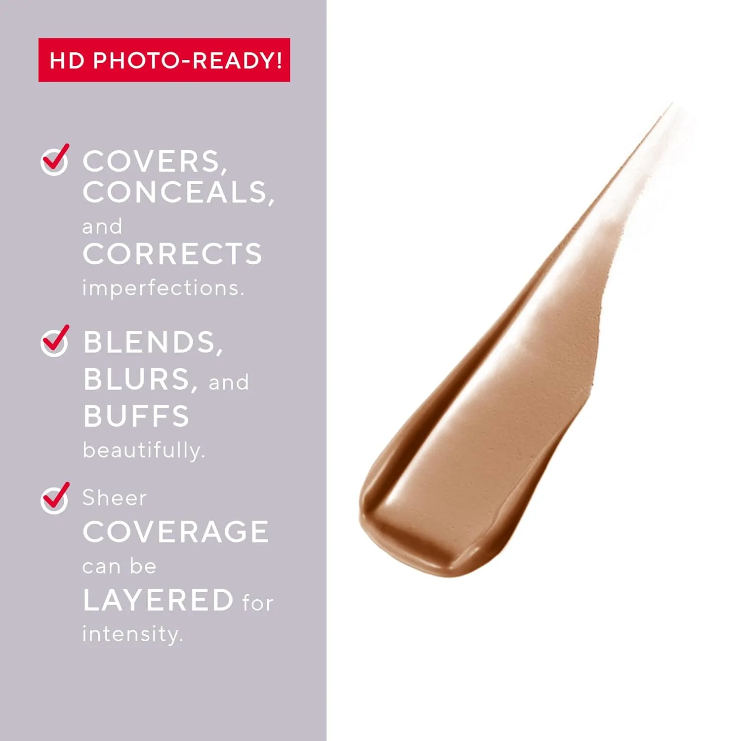 Mirabella Perfecting Longwear Cream Concealer Stick, Weightless & Versatile Hydrating Concealer Makeup Highlights, Contours, Soothes, Nourishes & Moisturizes Skin with Age-Defying Benefits, Medium III