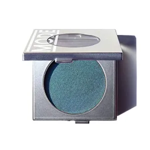MODE Pearly Frost Shimmery Blue Eyeshadow Absolute OPULENCE & MYSTERY High Pigment Long Wear Potent Color, Nourishing Natural Pressed Powder Eye Shadow Single Compact, Vegan, Cruelty Free
