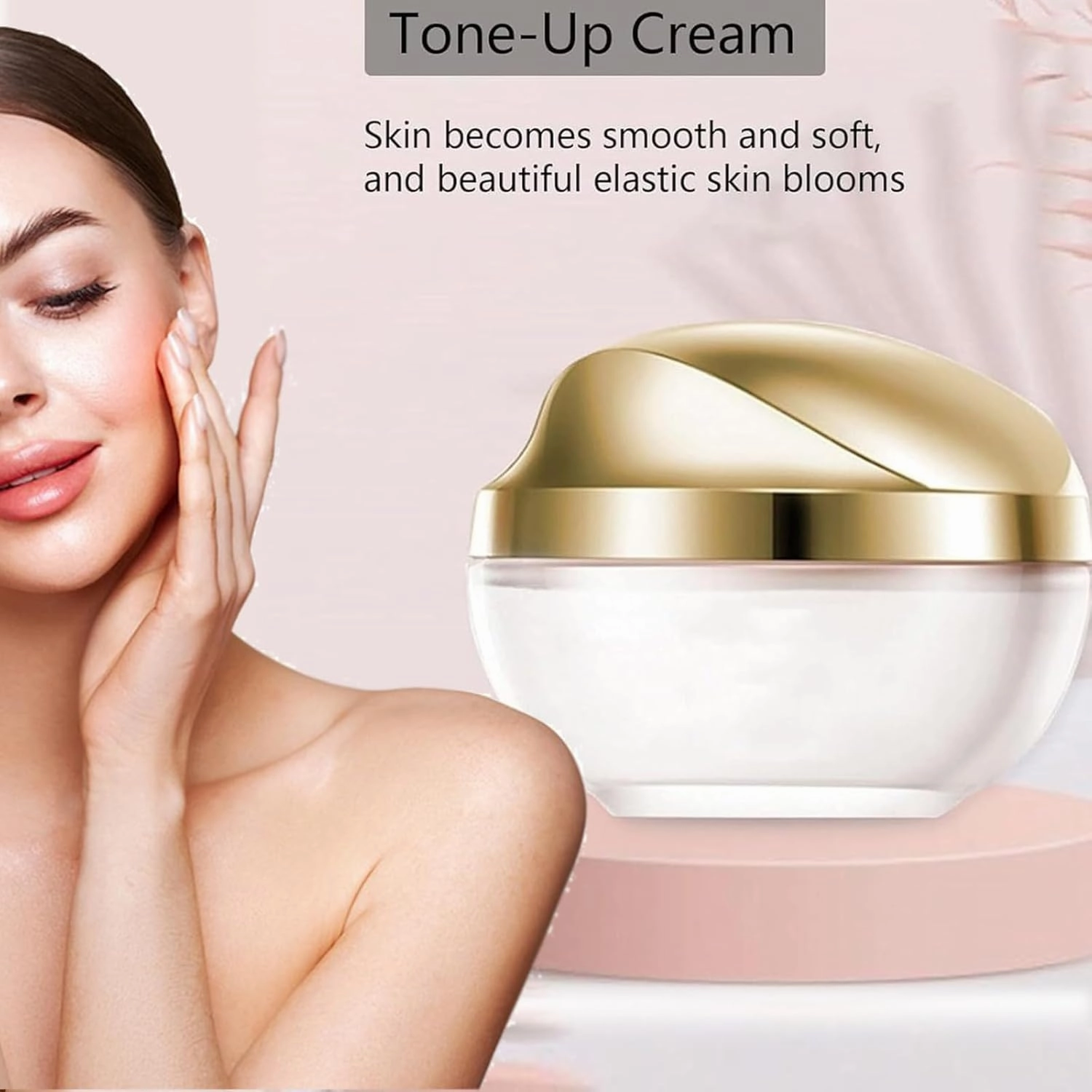 Moisturizing Brightening Concealer Smooth Tone-Up Cream - Ownawant Crema De Maquillaje, Corrector Iluminador Hidratante Crema Tónica Suave, Makeup Cream for Brightening (3)
