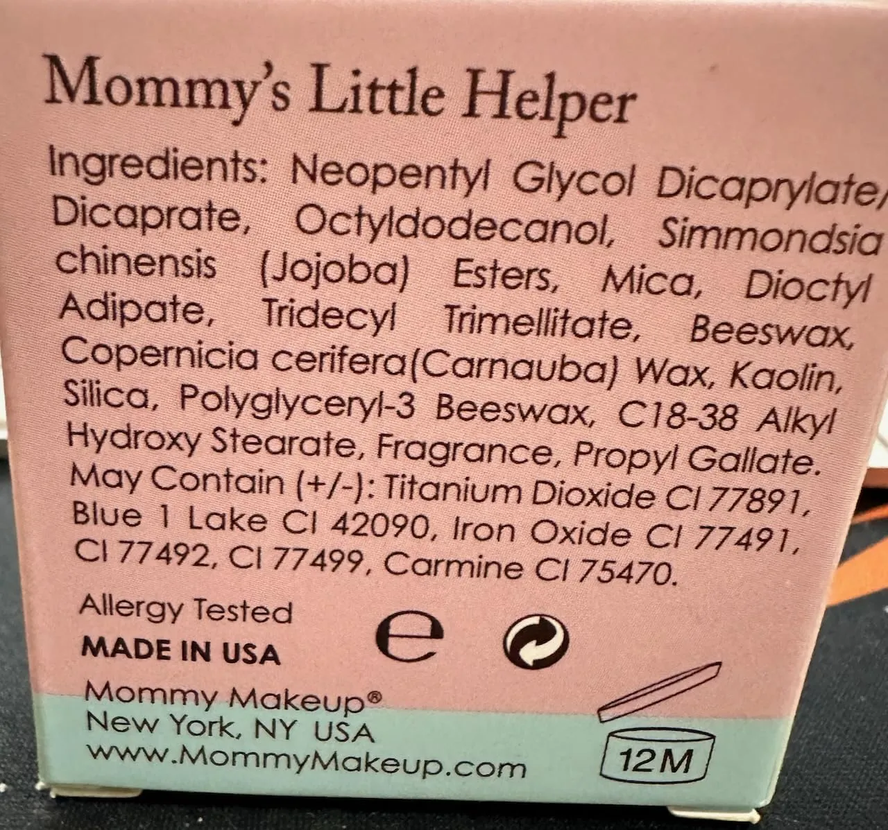 Mommy's Little Helper Concealer in Slept Well (Medium/Dark) - Under Eye Concealer, Face Coverup, Eyeshadow Base | Stays On All Day, Covers Dark Circles, Blemish & Bruises by Mommy Makeup