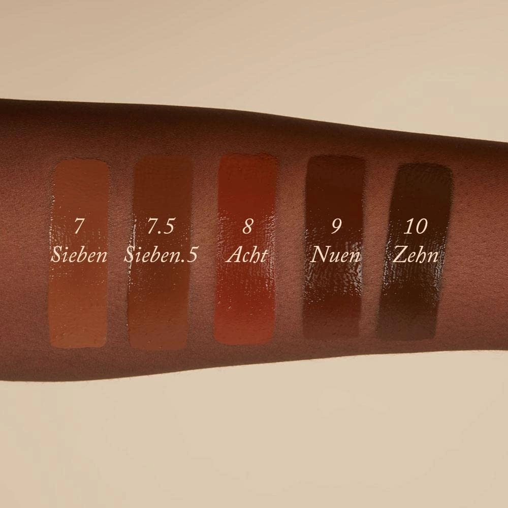 Monika Blunder Beauty - Blunder Cover Foundation Concealer - Shade: 8 - Acht - Deep/Dark with Red Undertones - Clean Beauty, All-In-One, Cruelty-Free, Vegan - 0.62 oz
