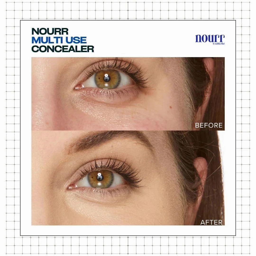 Multi-Use Concealer | All-in-One Conceal, Contour & Highlight | Hydrating, Crease-Resistant, Long-Lasting | Nourishing Formula for Flawless Skin