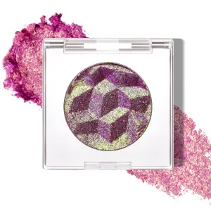 Multichrome Metallic Eyeshadow - Duochrome Glitter High Impact Multi-colors Shift Eye Looks in Gold Pink Purple Green - Intense Color Shifting, High Pigmented, Longer-Lasting Without Creasing…