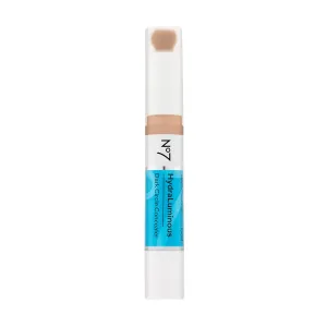No7 Hydraluminous Concealer - Full-Coverage Under Eye Concealer for Dark Circles with Caffeine & Ceramides - Hydrating & Brightening Eye Makeup - Shade 5 (3.9ml)