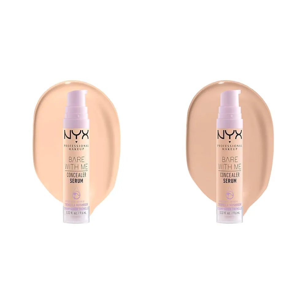 NYX PROFESSIONAL MAKEUP Bare With Me Concealer Serum Bundle - Fair & Vanilla Shades