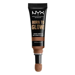 NYX PROFESSIONAL MAKEUP Born To Glow Radiant Concealer, Medium Coverage - Warm Caramel
