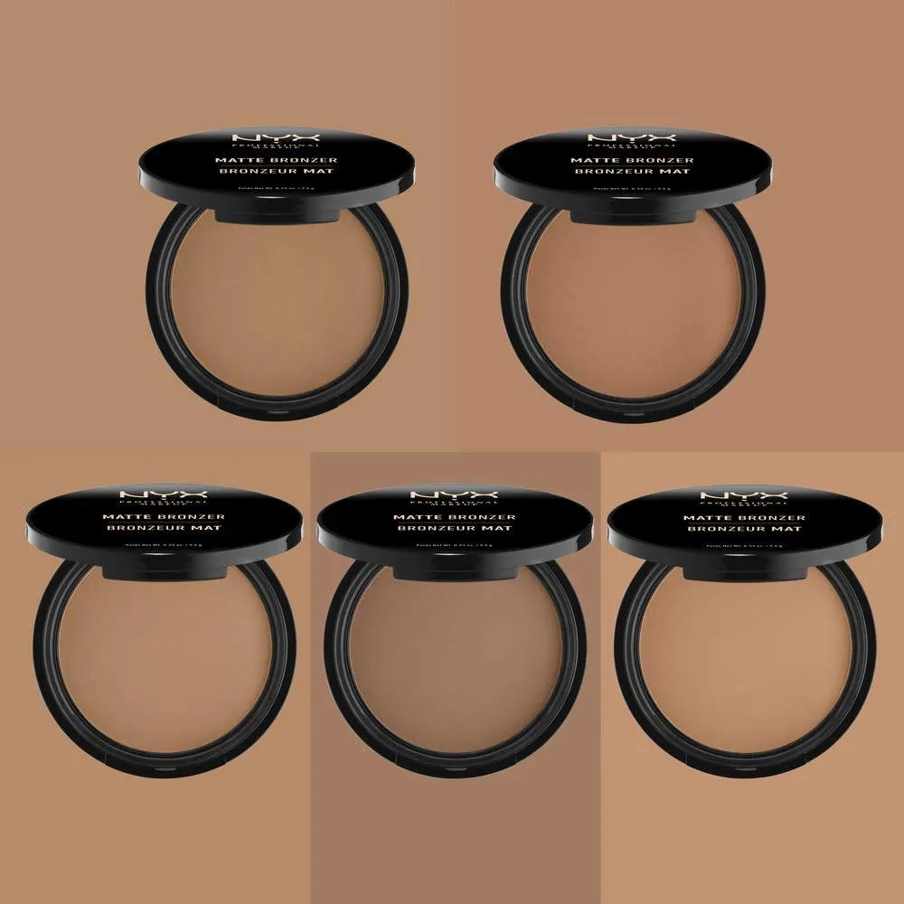 NYX PROFESSIONAL MAKEUP Matte Bronzer, Light