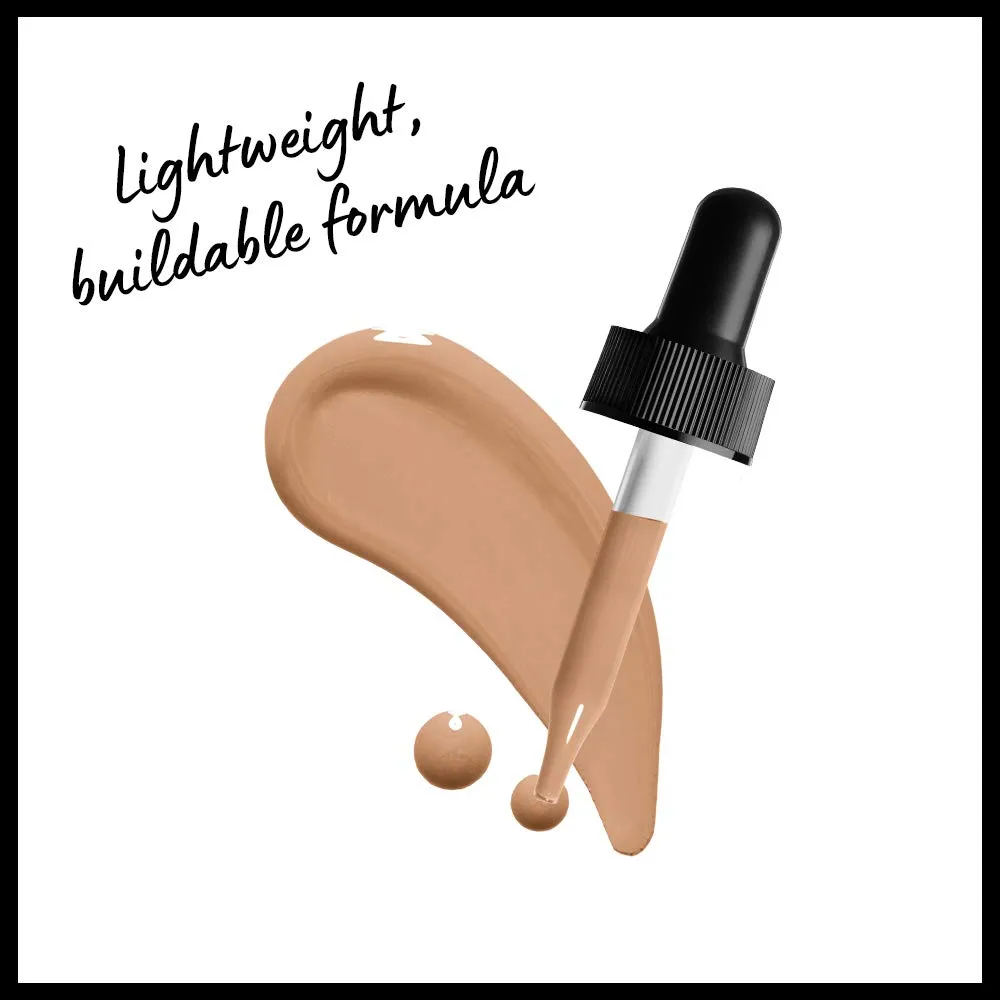 NYX PROFESSIONAL MAKEUP Total Control Pro Drop Foundation, Skin-True Buildable Coverage - Medium Olive