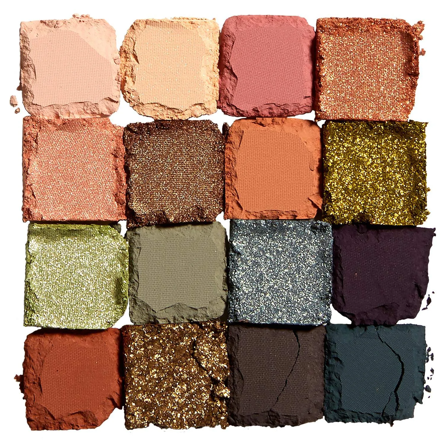 NYX Professional Makeup Ultimate Eye Shadow Palette, Pressed Pigments, Vegan Formula, 16 Shades, Matte, Satin, Metallic, Shade: Ultimate Utopia