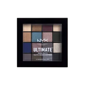 NYX PROFESSIONAL MAKEUP Ultimate Shadow Palette, Ash, 1 Count