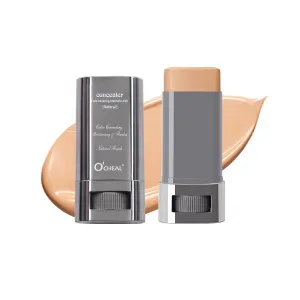 O'CHEAL Hydrating Concealer Stick Full Coverage Face Makeup for All Skin Types, Long Lasting Fit & Lightweight Formula, Cruelty-Free and Vegan (Natural, 1.06oz)
