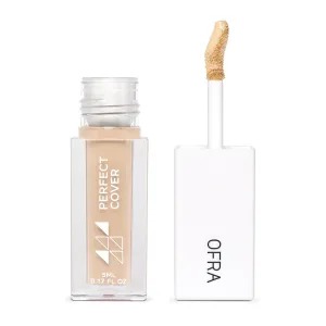 Ofra Cover Concealer - Light Warm Beige - Natural Finish Liquid Concealer - Hydrating, Smoothing, Blendable, and Long-Lasting Formula-Face Makeup and Under Eye Color Corrector for Dark Circles - 5 ml