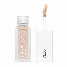 Ofra Cover Concealer - Fair Porcelain - Natural Finish Liquid Concealer - Hydrating, Smoothing, Blendable, and Long-Lasting Formula - Face Makeup Under Eye Color Corrector for Dark Circles - 5 ml