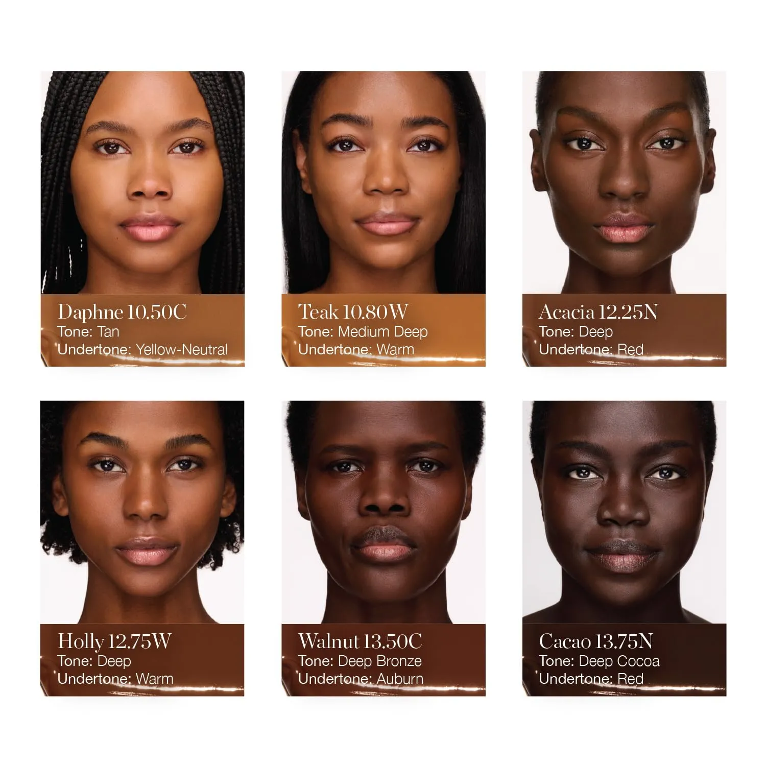 Ogee Complexion Perfecting Under Eye Concealer - Certified Organic Full Coverage Concealer - Buildable Coverage - ELM 9.75N - Medium Deep (Neutral Undertones