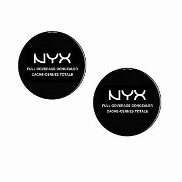 Pack of 2 NYX  Full Coverage Concealer, Deep Rich CJ08.6
