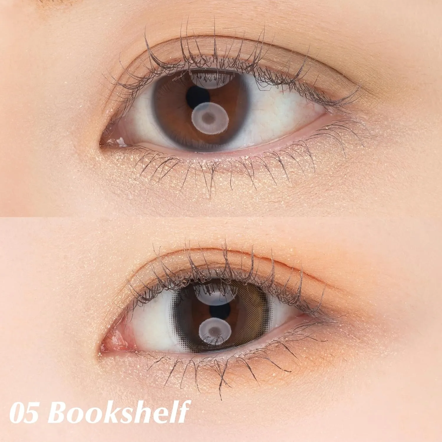 Paul & Joe Eye Color Palette 05 Bookshelf, Four Colors Powder Eye Shadows, Yellow, Green, Orange, Brown, 0.14 oz