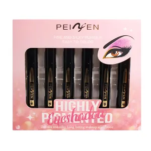 PEINIFEN 6-Piece Eyeshadow Palette Set with, Pearl, Matte & Highlighter Eyeshadow Sticks, Long-Lasting Blendable Makeup for Day/Night Looks, Travel-Friendly Cosmetic Kit (1.2g x 6)