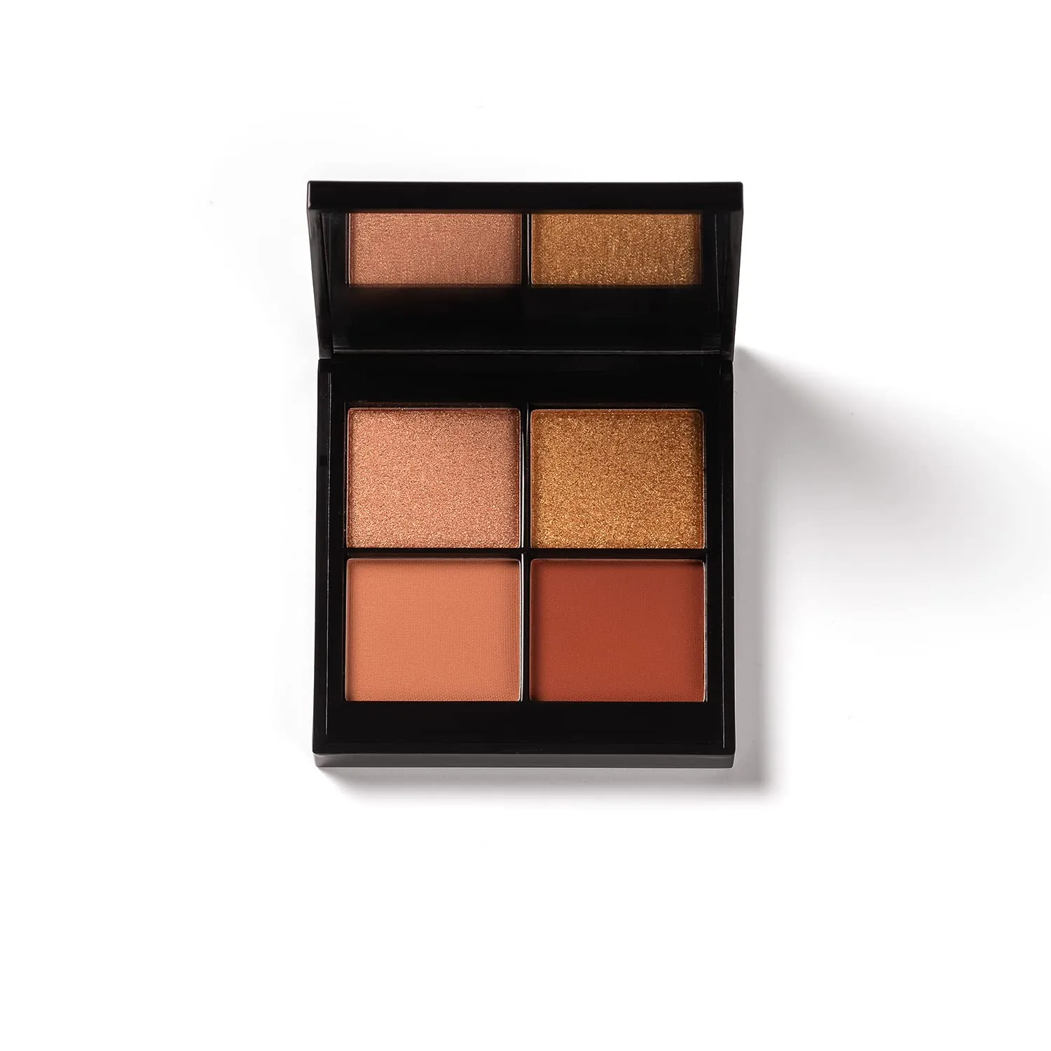 PHASE ZERO Makeup Quad Eyeshadow Palette - San Blas - 5.2g / 0.183 Oz. - Pigmented, Warm and Vibrant Eyeshadow Palette with Selection of Matte and Shimmer Pigments