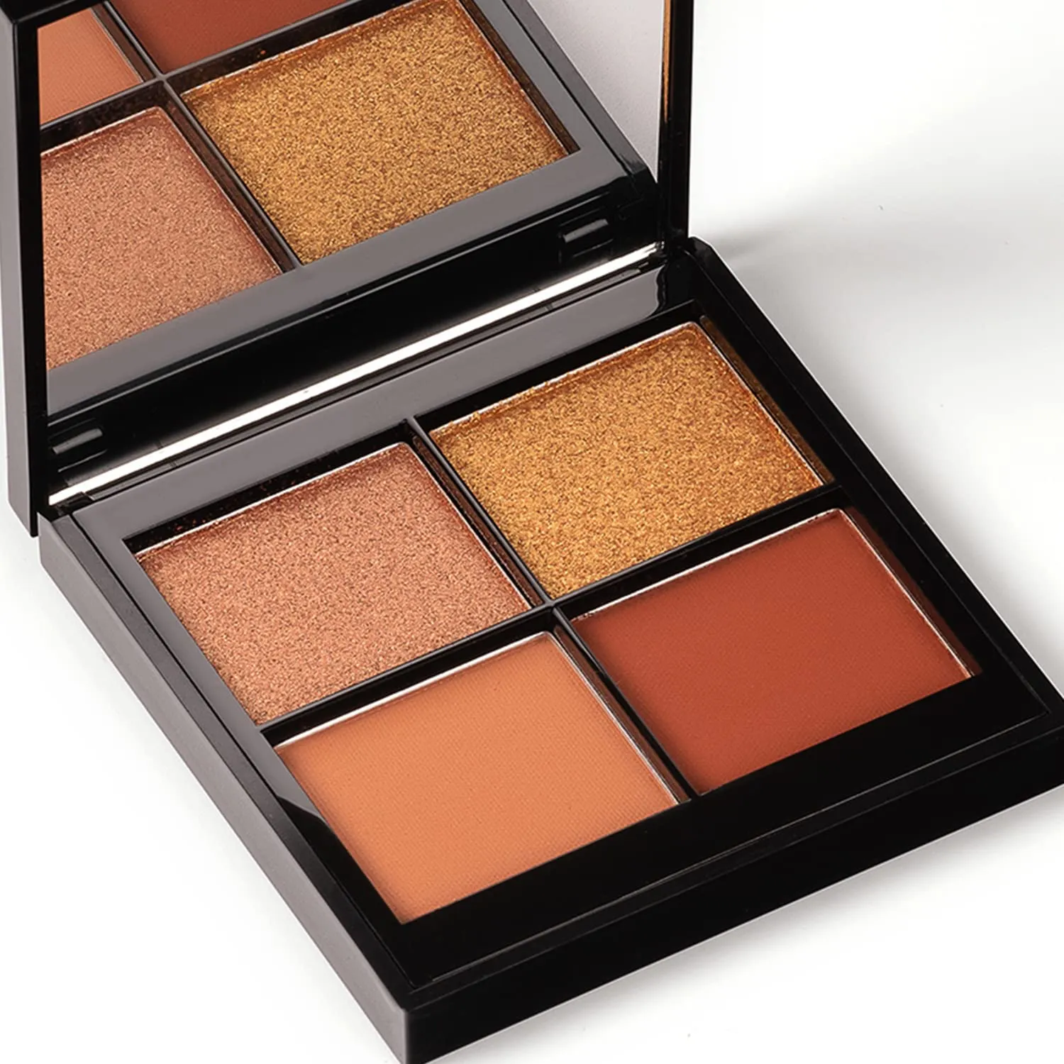 PHASE ZERO Makeup Quad Eyeshadow Palette - San Blas - 5.2g / 0.183 Oz. - Pigmented, Warm and Vibrant Eyeshadow Palette with Selection of Matte and Shimmer Pigments