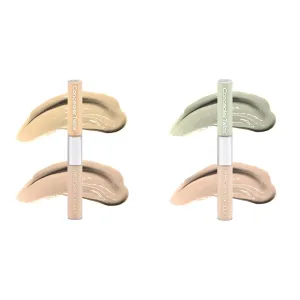 Physicians Formula Concealer Twins Cream Yellow/Light & Green/Light, 0.24oz (Pack of 2)