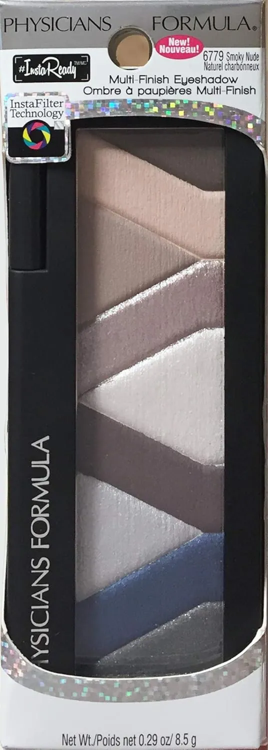 Physicians Formula Instaready Multi-Finish Eyeshadow, Smoky Nude, 0.28 Ounce
