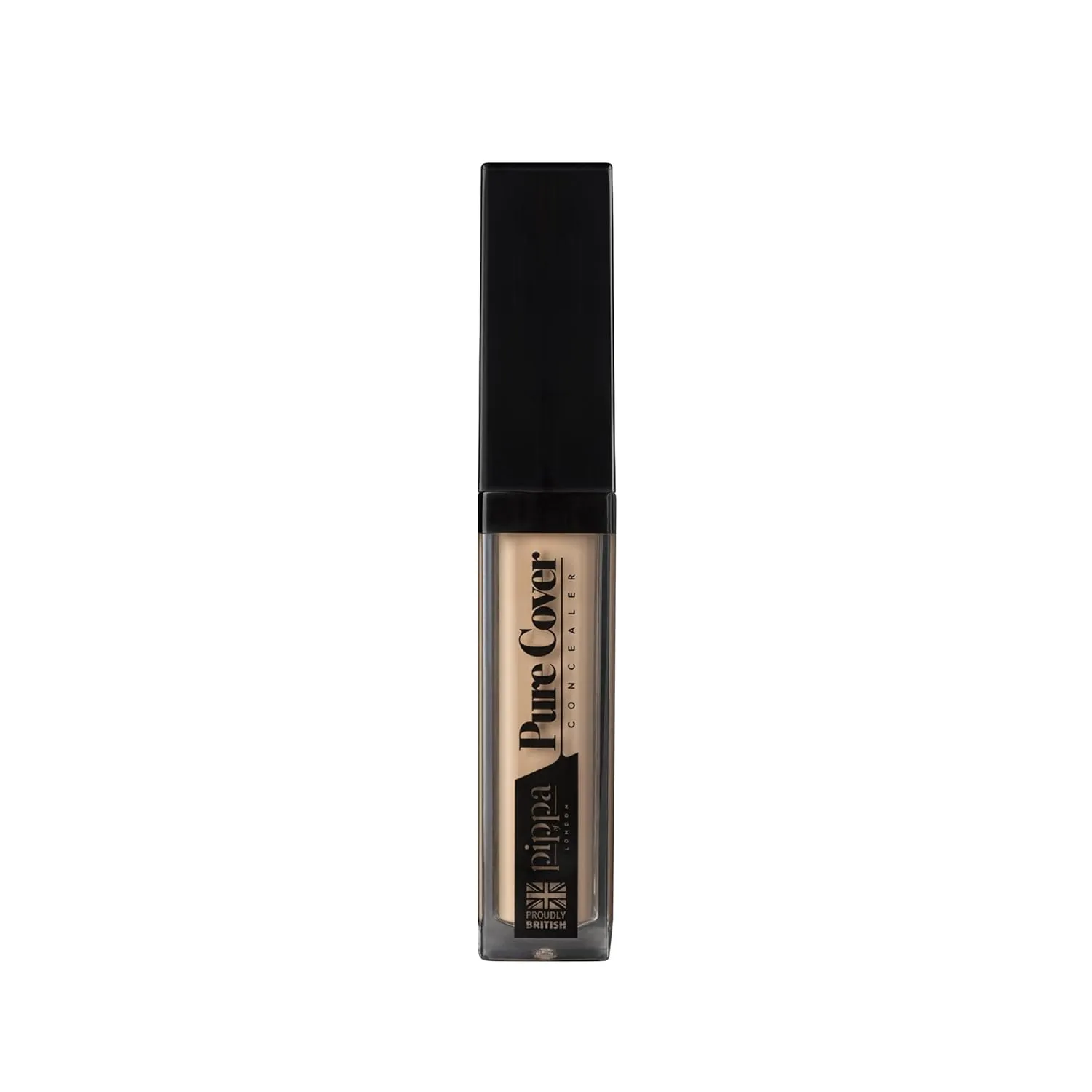 Pippa of London Pure Cover Full Coverage Concealer - Moisturising Colour Corrector Concealer - Matte Finish Under Eye Concealer - Long-Lasting Liquid Concealer - Lightweight Oil-Free Scar Concealer