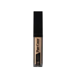 Pippa of London Pure Cover Full Coverage Concealer - Moisturising Colour Corrector Concealer - Matte Finish Under Eye Concealer - Long-Lasting Liquid Concealer - Lightweight Oil-Free Scar Concealer