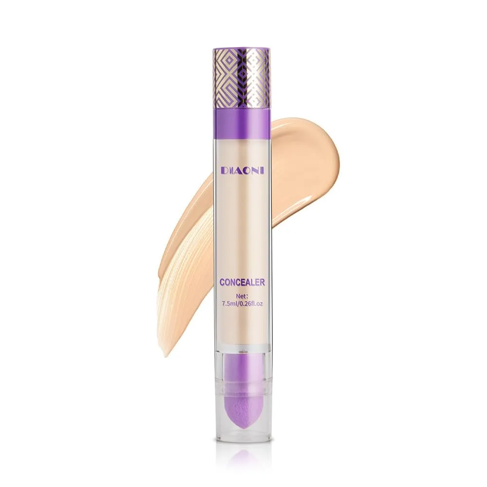 pistro Double-Ended Concealer Stick, Full Coverage Liquid Makeup for Blemishes, Dark Spots, and Acne Scars, Long-Lasting, Lightweight, 7.5ML (2Pcs-# 02 LIGHT SKIN TONE)