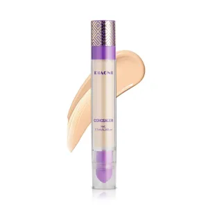 pistro Double-Ended Concealer Stick, Full Coverage Liquid Makeup for Blemishes, Dark Spots, and Acne Scars, Long-Lasting, Lightweight, 7.5ML (2Pcs-# 02 LIGHT SKIN TONE)