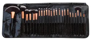 Professional Cosmetic Make Up Brush Set - 24-Piece