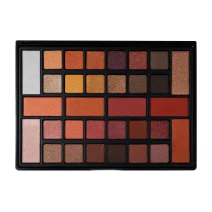 Profusion Cosmetics Aspiration 32 Shade Eyeshadow Palette, Velvety Smooth Shades in Matte, Shimmer and Metallic Finish for Smokey Eyecatching Looks