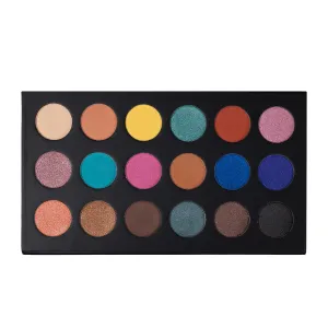 Profusion Cosmetics Jubilee 18 Shade Eyeshadow Palette, Richly Pigmented Shades in Multi Finish Formula to Achieve Bold Eye Catching Looks