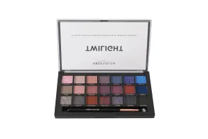 Profusion Cosmetics Twilight Eyeshadow Palette, 21 Blendable Natural Shades in Matte, Metallic, and Mousse Finish for Eyecatching Bold Look