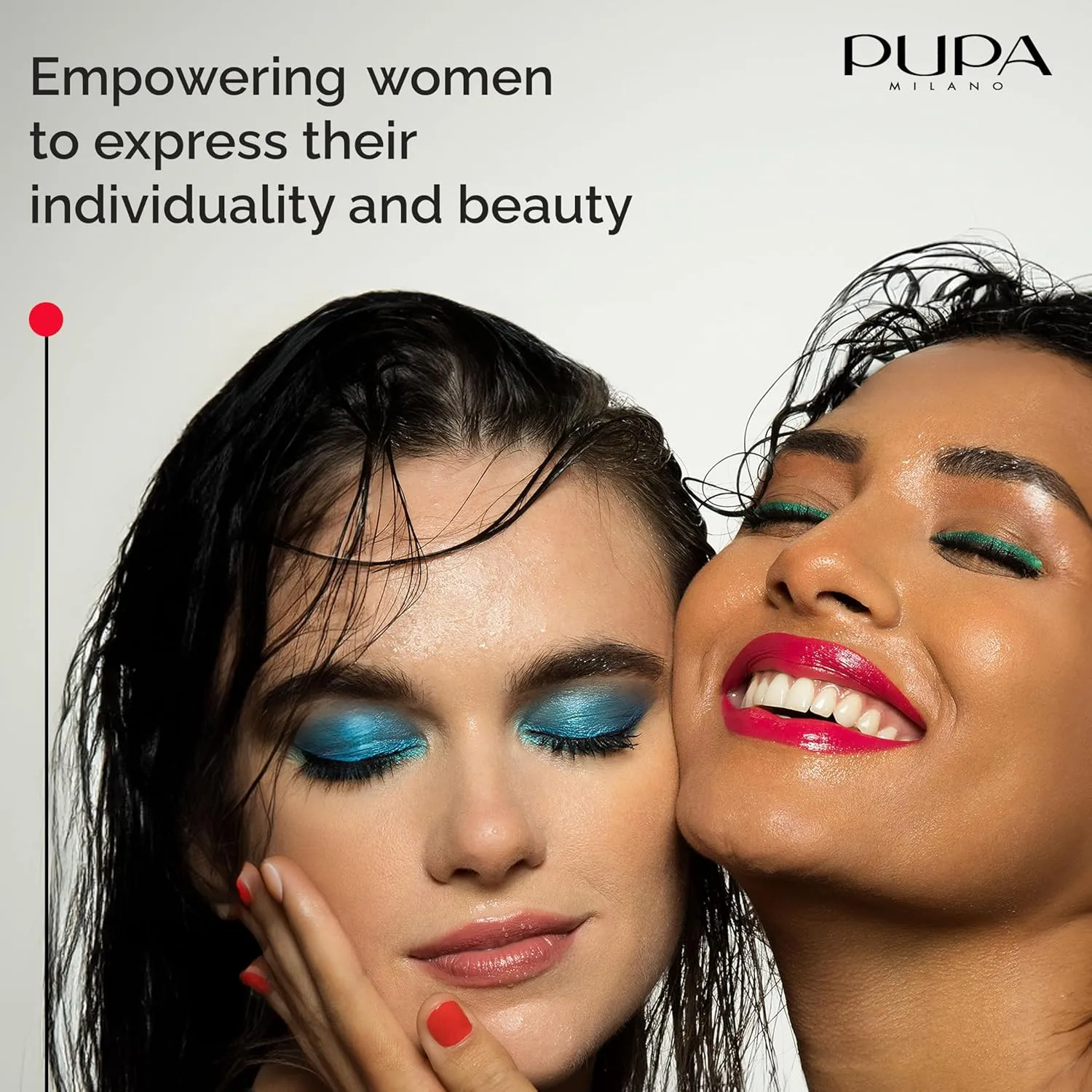 PUPA Milano Make Up Stories Eyeshadow Palette 002 Hot Flame - 10-Shade Shadow Collection with Matte, Satin, and Metallic Color Options - High Pigment Formula - Soft, Blendable Texture - 0.63 oz