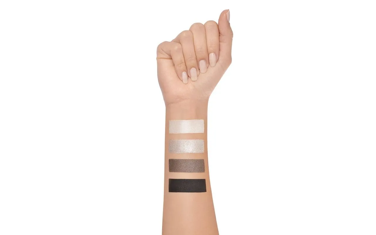 Pupa Milano Vamp! 4 Eyeshadow Palette, 005 Intense Smoky, 0.183 oz - Eye Makeup - Matt, Satin, Metallic Finishes - Lightweight - Blends Easily - Talc-Free