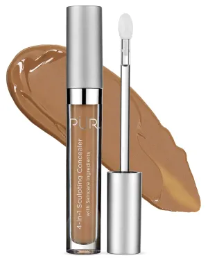 PUR Beauty 4-in-1 Sculpting Concealer for Women - Conceals, Brightens, Plumps & Corrects - Hydrating & Moisturizing Makeup Concealer with Medium to Full Coverage for Dark Circles