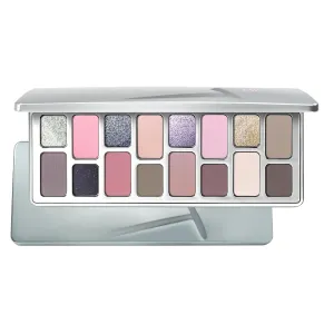 Qianyan 16-Color Cool Tone Pink Eyeshadow Palette - C-Beauty Trend Long-Lasting Formula, Ultra-Pigmented Pressed Powder for Day to Night Makeup, Smokey Eye and Shimmer Looks (07 Closer)