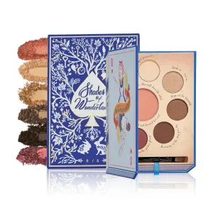 READY TO SHINE Shades of Wonderland Blush and Eyeshadow Palette - Highly Pigmented Shimmer Matte - Smooth With Moisturizing Jojoba Oil - Vegan and Cruelty Free - For All Skin Types