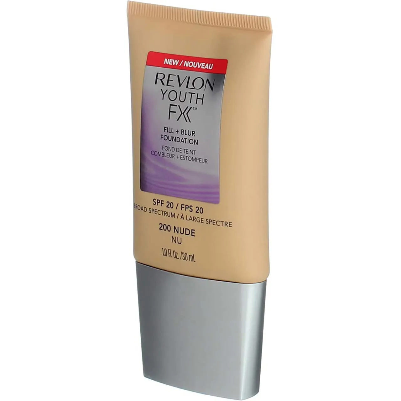 Revlon Youth Fx Fill   Blur Foundation, Nude, 1 Fluid Ounce
