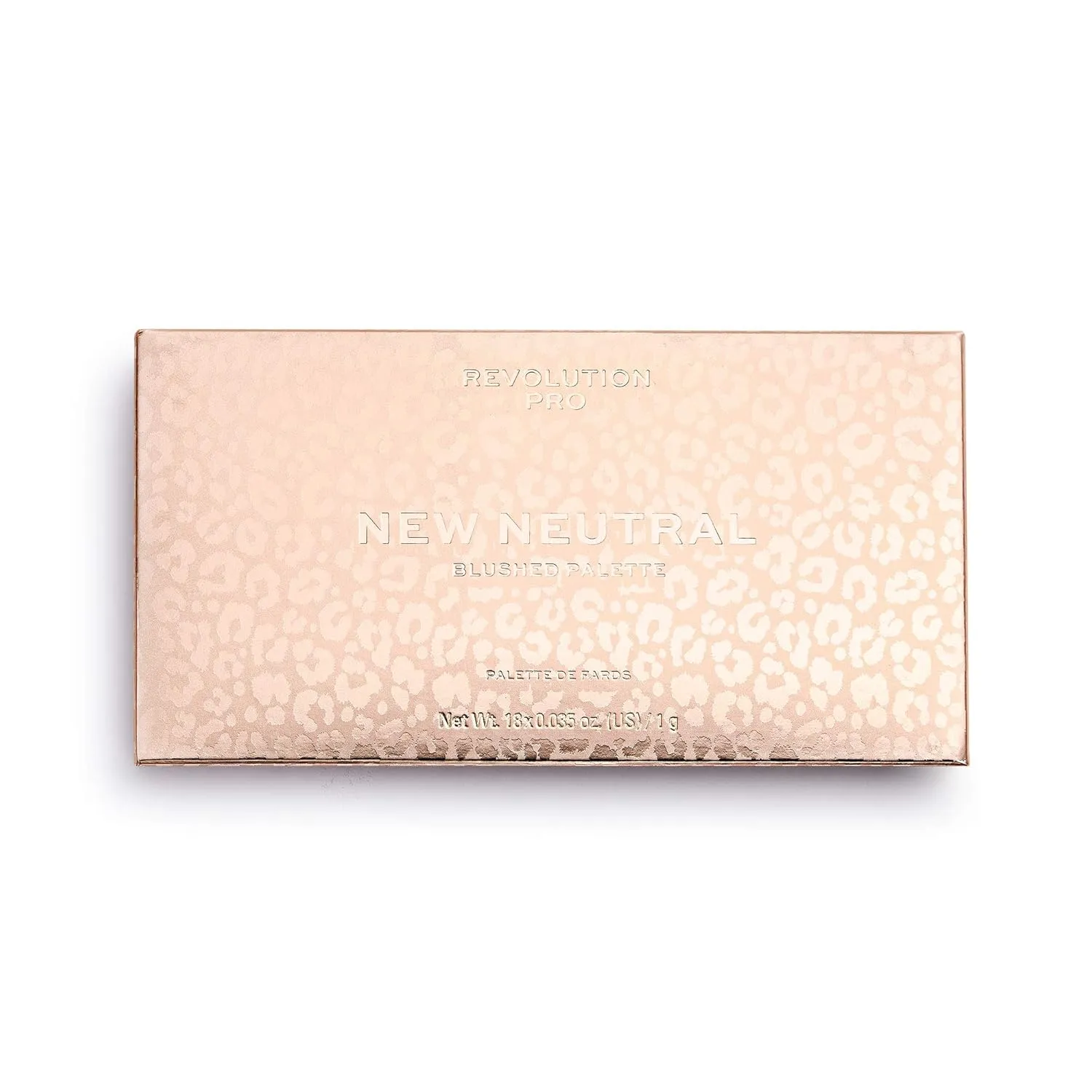 Revolution Pro, New Neutrals Blushed Eyeshadow Palette, 18 Shades, 18x1g