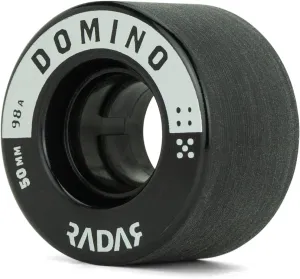 Riedell Radar Domino Wheels - Indoor Roller Skate Dance Wheels - 4 Pack of 50mm x 31mm Wheels