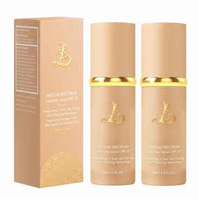 Roze France 4 in 1 Color Changing Foundation, Lereliable 4 in 1 Color Changing Foundation - Medium Spectrum Full Coverage Lotion, Hydrating Longwearing & Waterproof