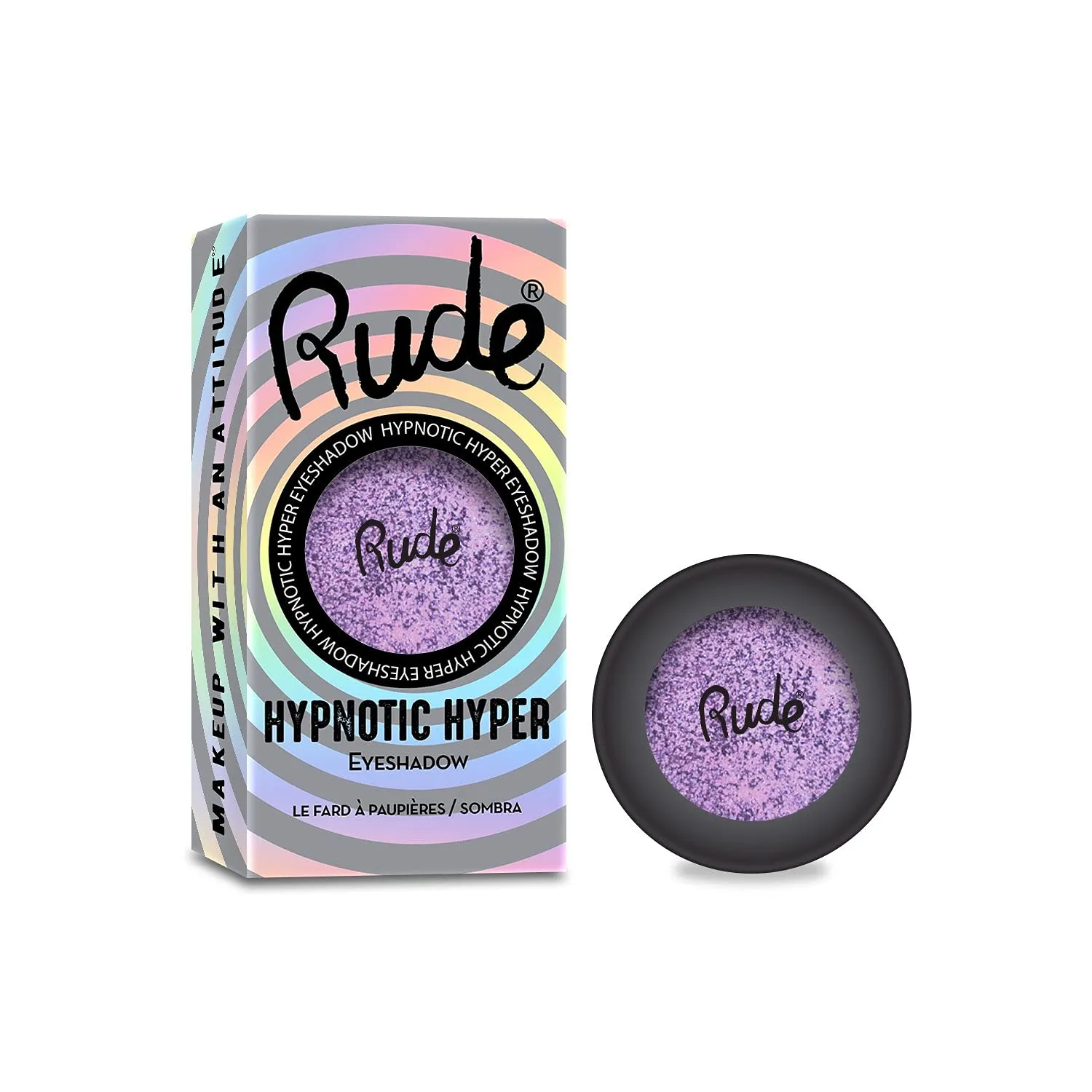 Rude - Hypnotic Hyper Duo Chrome Eyeshadow - Mesmer Eyes