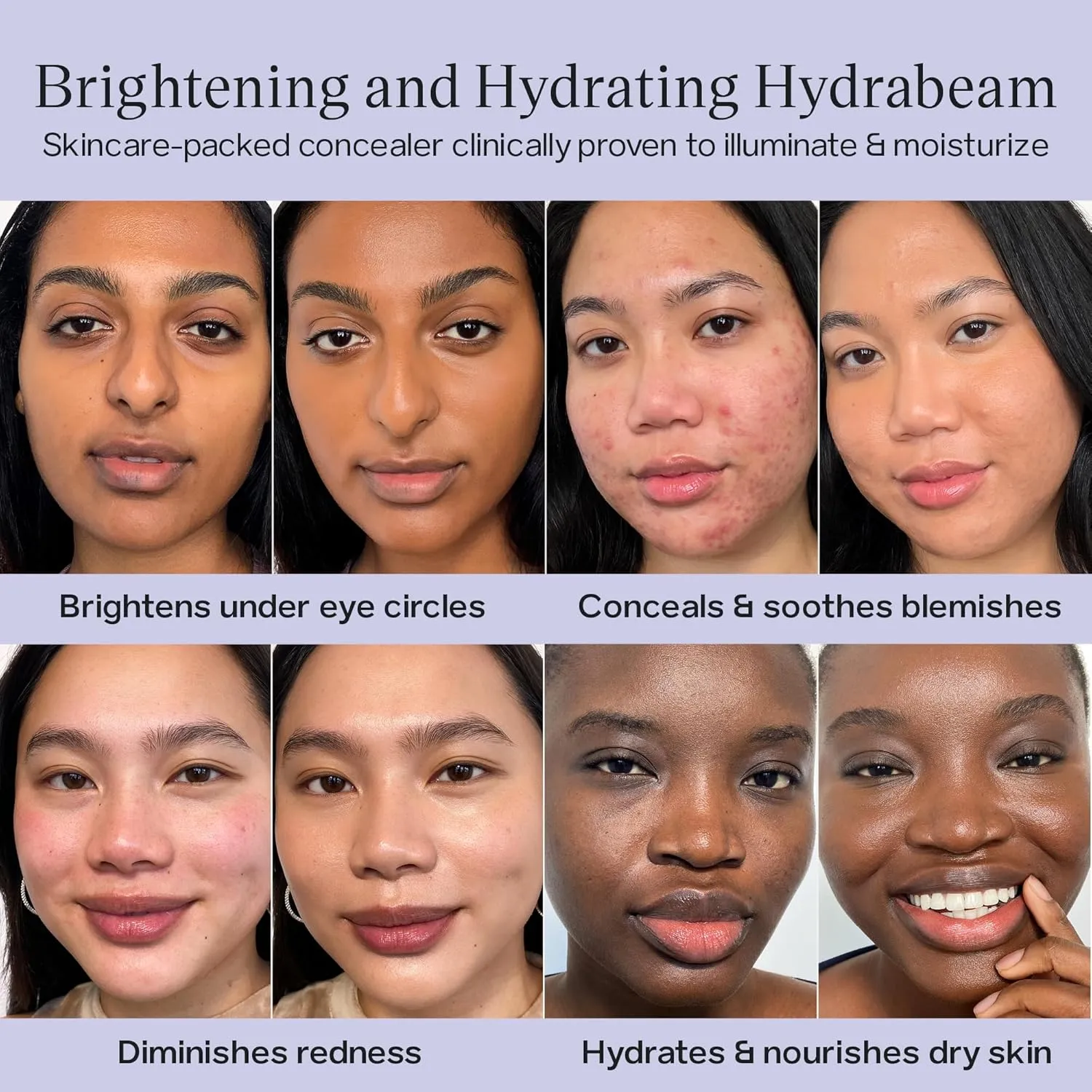 Saie Hydrabeam Under Eye Brightener - Sheer   Hydrating Eye Brightener with Cucumber Extract - Instantly Illuminates Skin for a Radiant Finish - Shade 5.5 (0.2 oz)