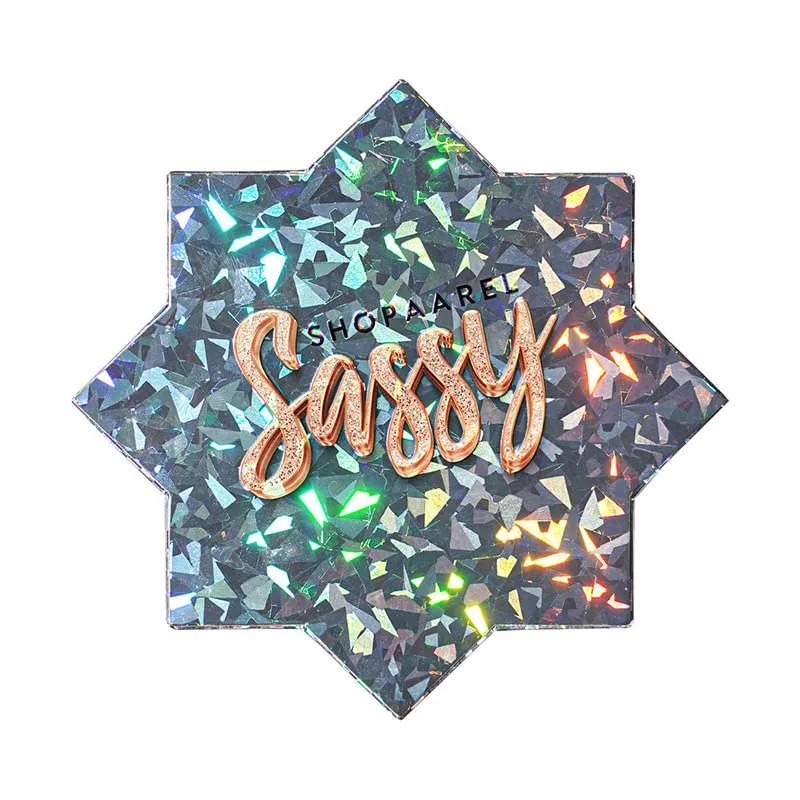 Sassy Eyeshadow Palette Long Wearing And Easily Blendable Eye Makeup Palette Matte, Shimmery And Metallic Finish - Multicolor (02)