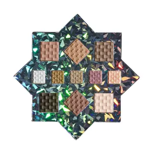 Sassy Eyeshadow Palette Long Wearing And Easily Blendable Eye Makeup Palette Matte, Shimmery And Metallic Finish - Multicolor (02)